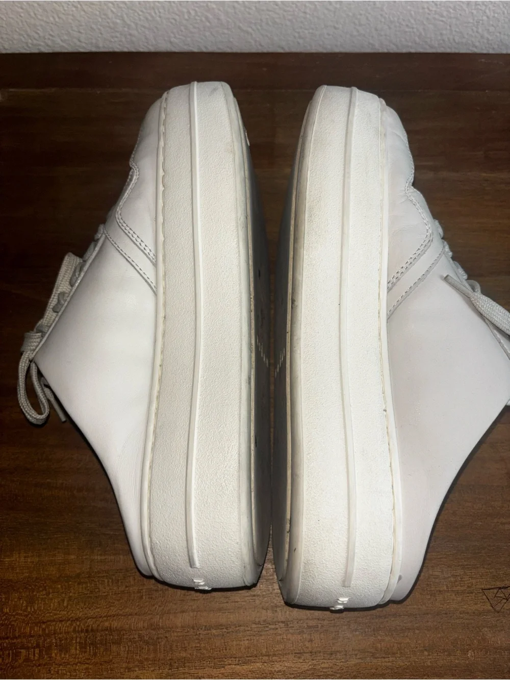 HOGAN Cream Platform Mule Sneaker 9.5 - Picture 5 of 6